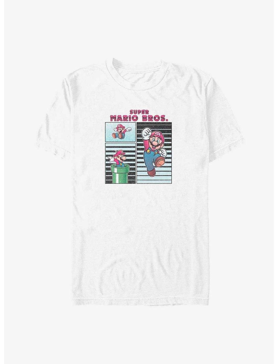 Mario Freeze Frames Big & Tall T-Shirt