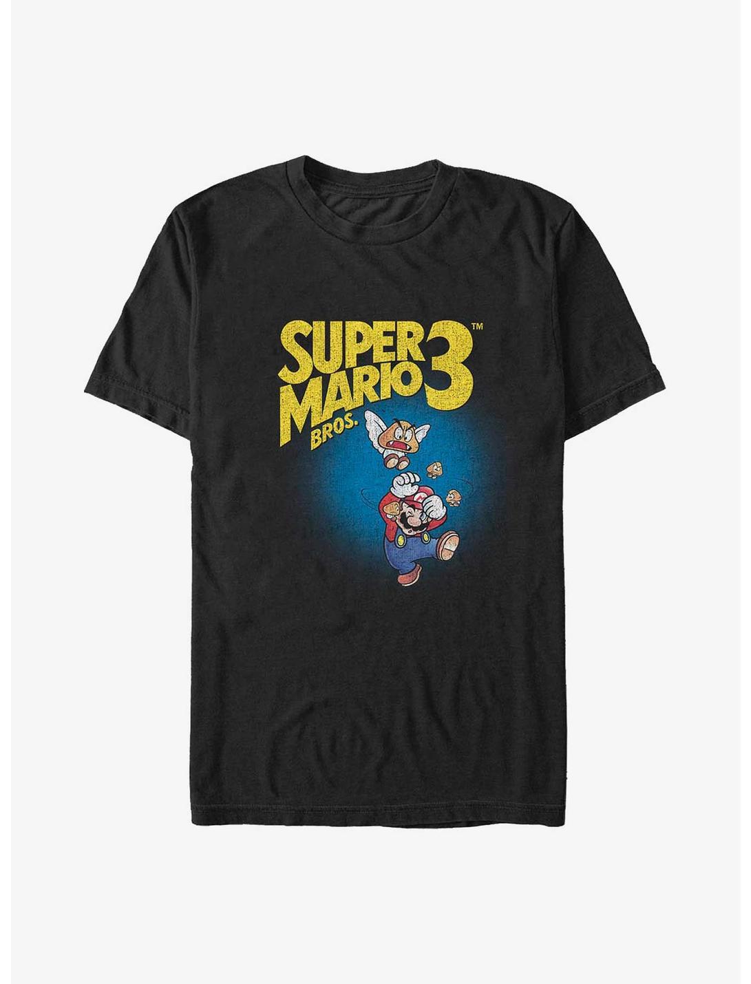 Mario Super Mario Bros. 3 Mario Attacked Big & Tall T-Shirt