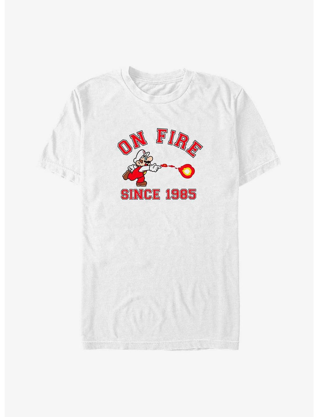 Mario On Fire Since 1985 Big & Tall T-Shirt