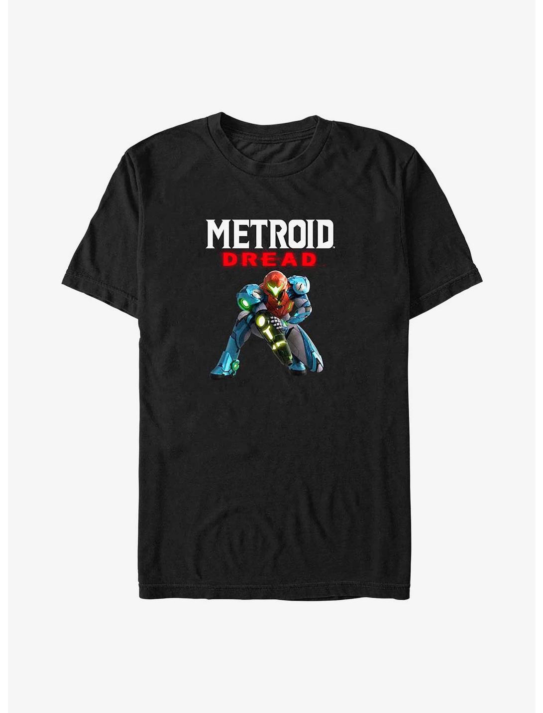 Nintendo Metroid Dread Samus Logo Big & Tall T-Shirt