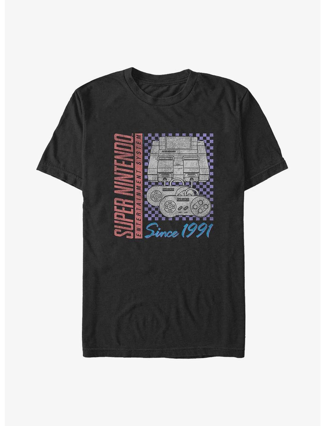 T-shirt grandes tailles Nintendo Gamer des années 90