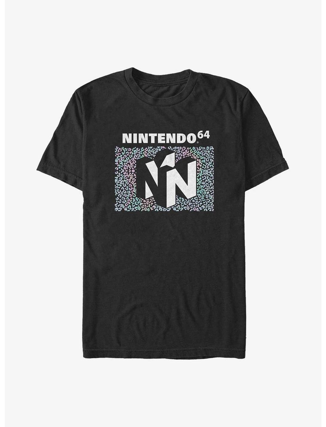 Nintendo N64 Cheetah Logo Big & Tall T-Shirt