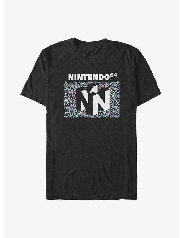 Nintendo N64 Cheetah Logo Big & Tall T-Shirt