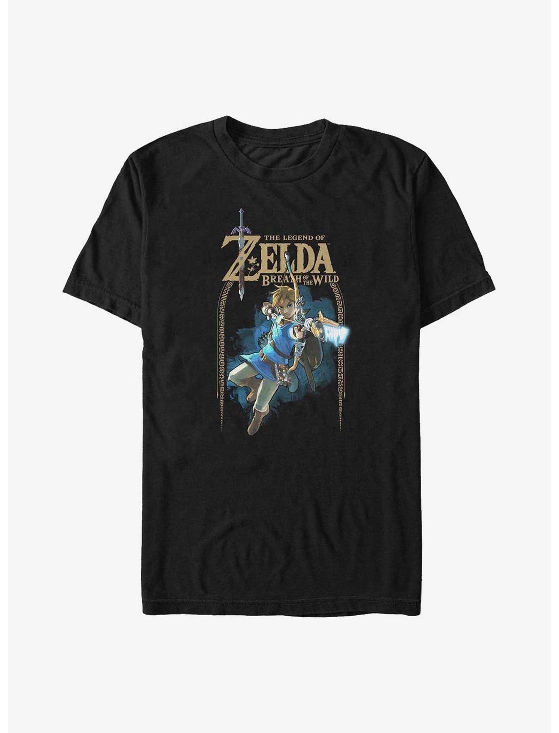 Nintendo The Legend of Zelda: Breath of the Wild Link Arch Big & Tall T-Shirt