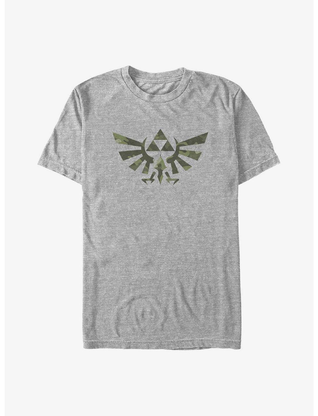 The Legend of Zelda Camo Hyrule Crest Big & Tall T-Shirt