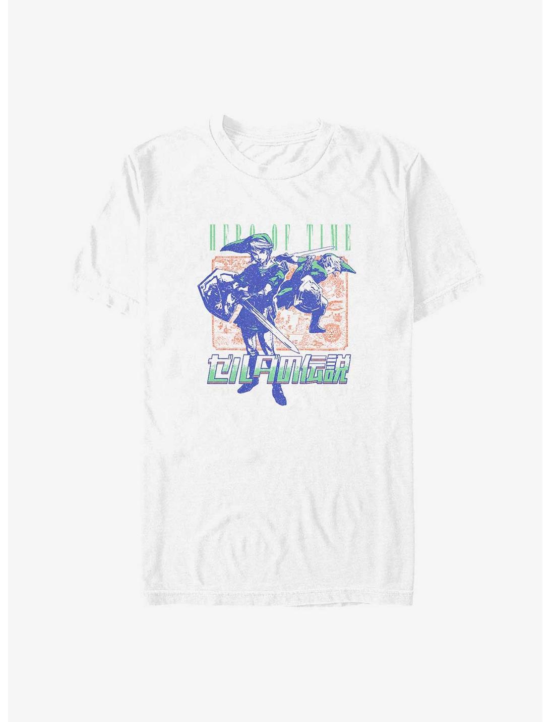 T-shirt grandes tailles The Legend of Zelda Link Hero of Time