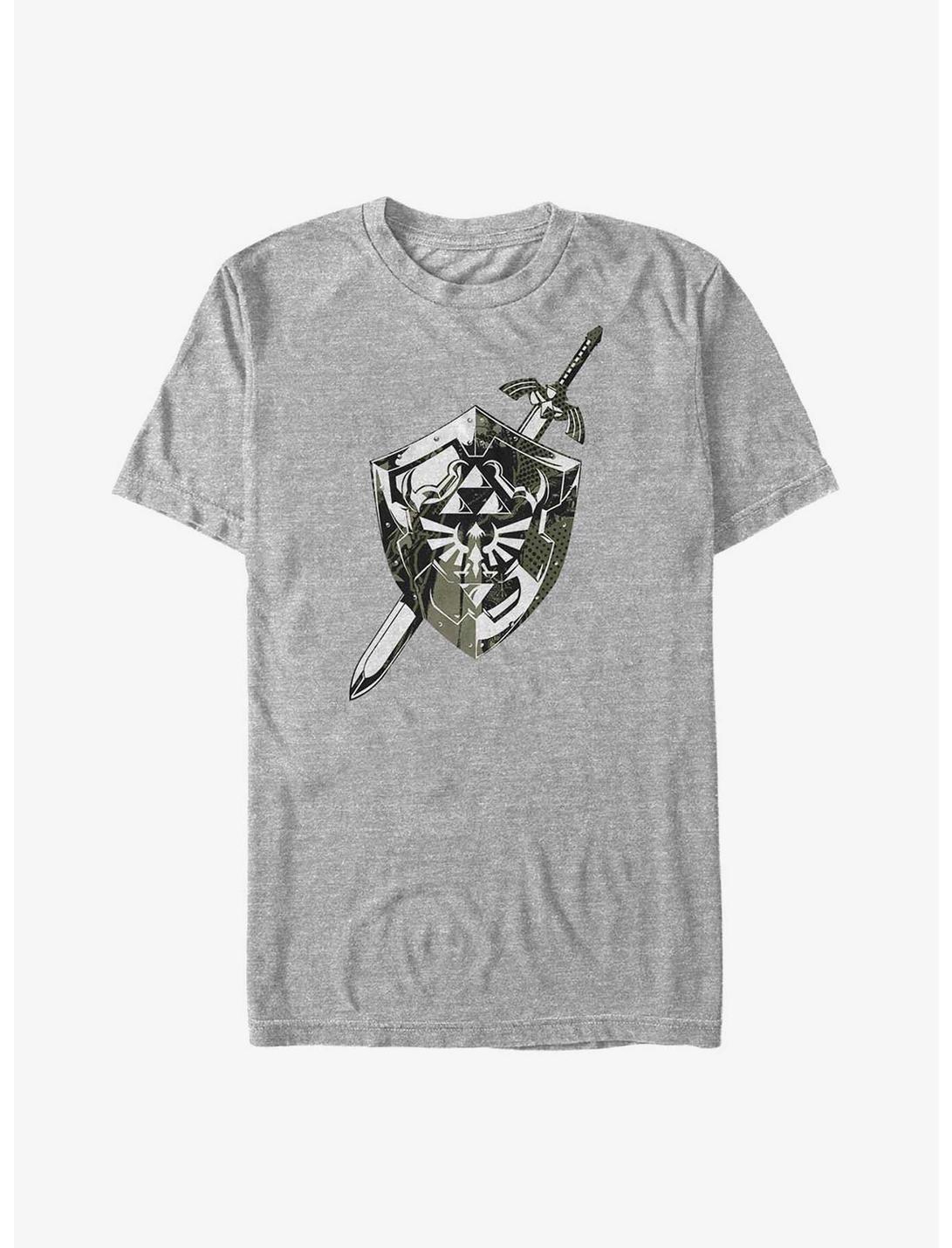 T-shirt grandes tailles The Legend of Zelda Blason et Épée d'Hyrule