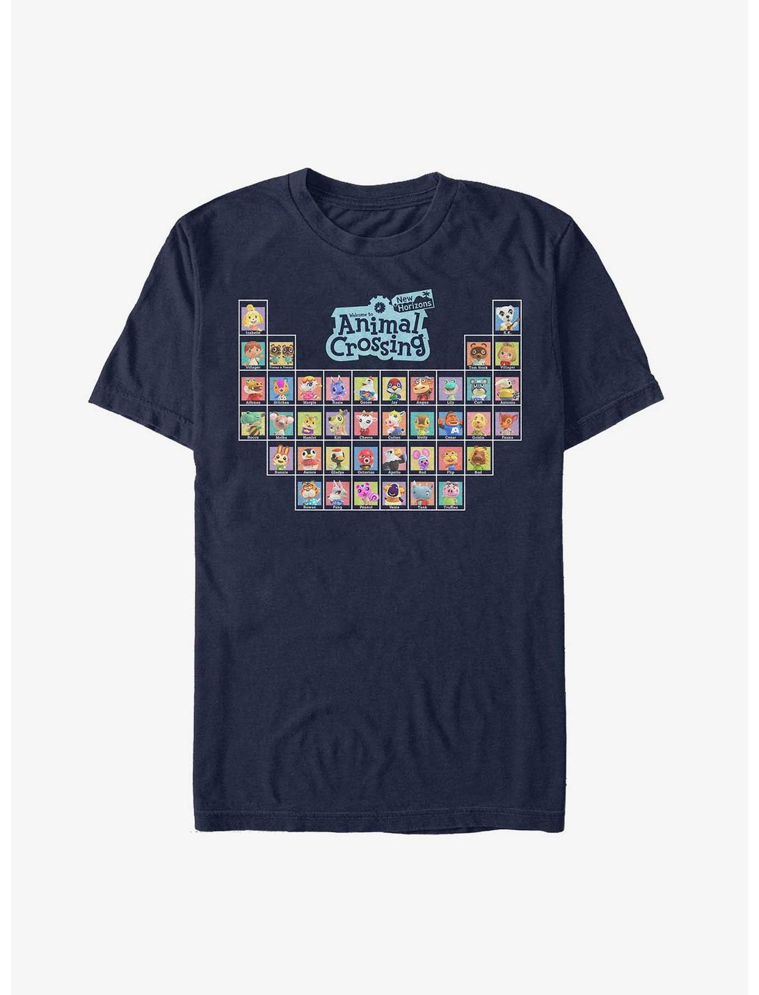 Nintendo Animal Crossing Periodic Table Heavyweight T-Shirt