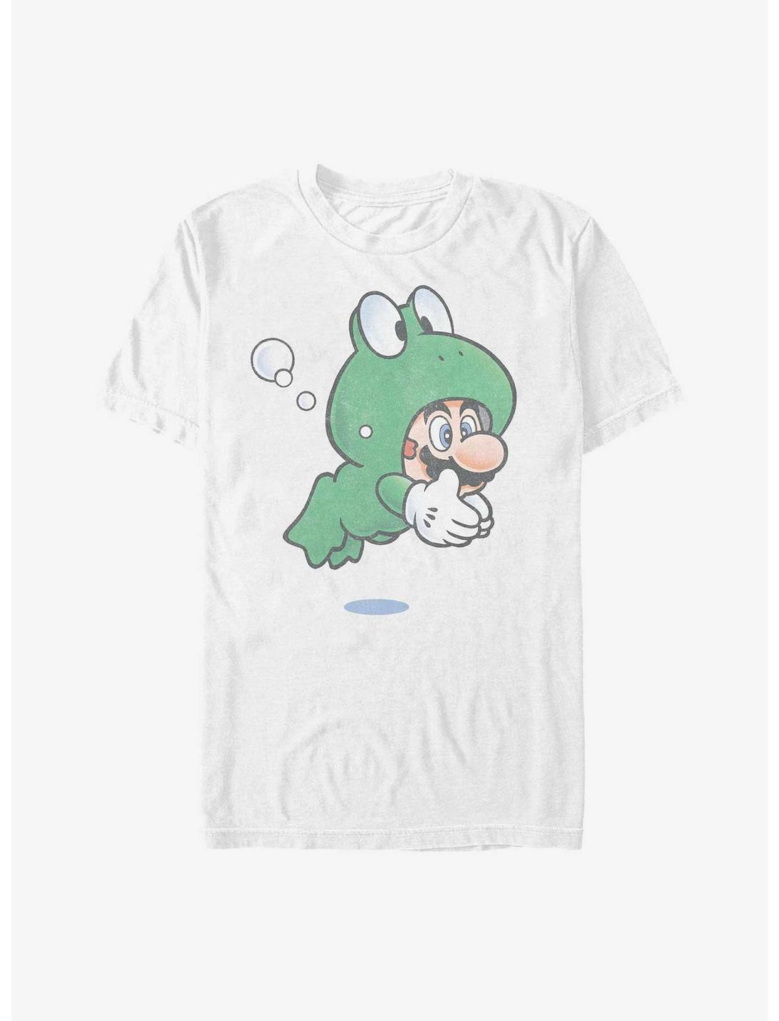 Mario Frog Mario Heavyweight T-Shirt