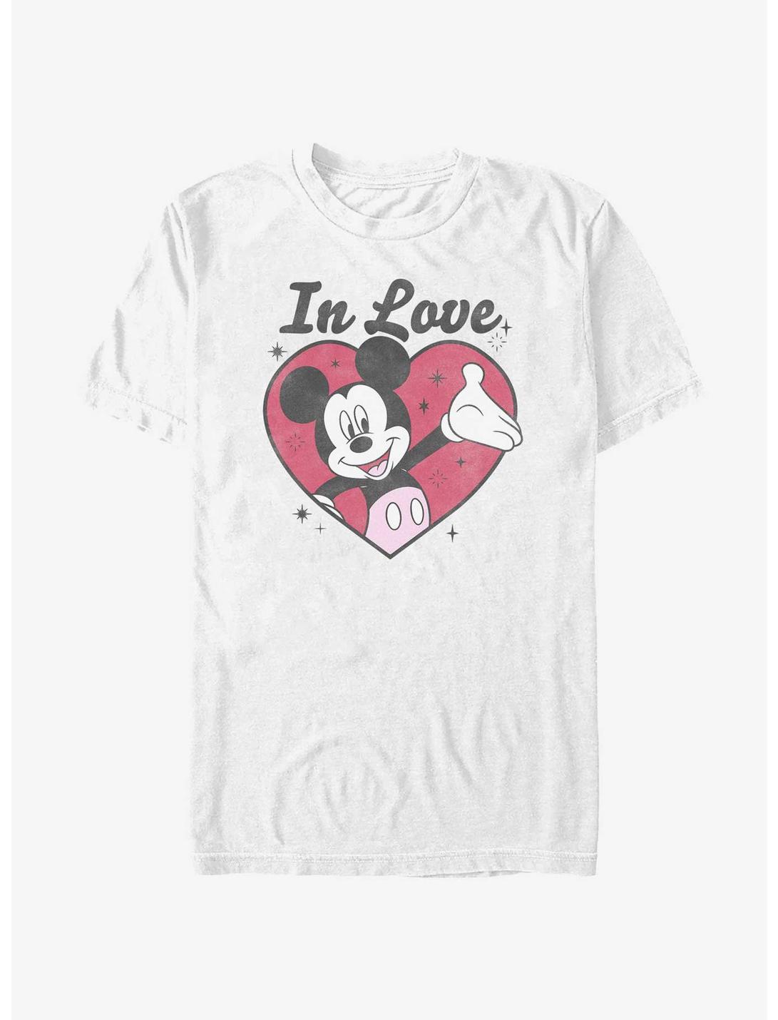 T-shirt épais Disney Mickey Mouse Amoureux