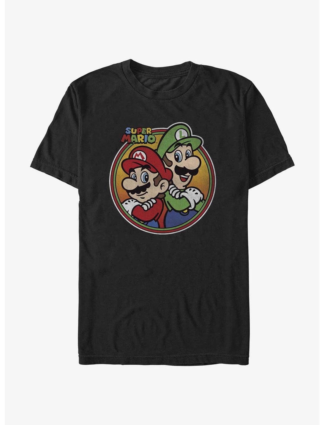 Nintendo Bros Mario and Luigi Heavyweight T-Shirt