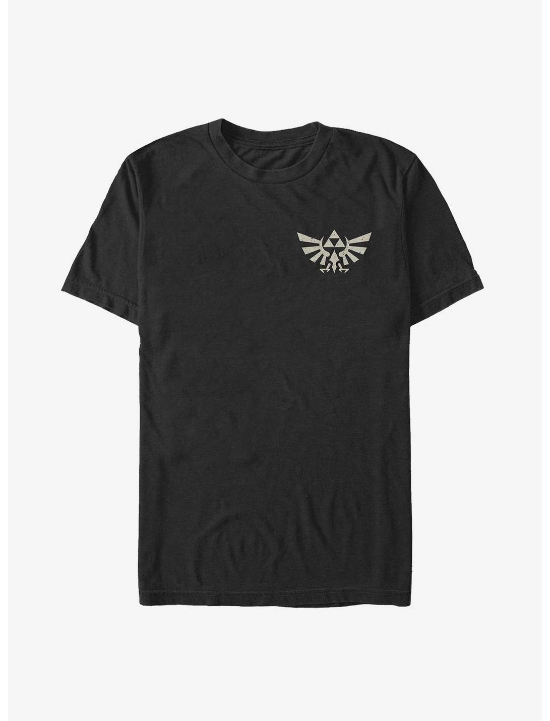 The Legend of Zelda Distressed Hyrule Crest Heavyweight T-Shirt