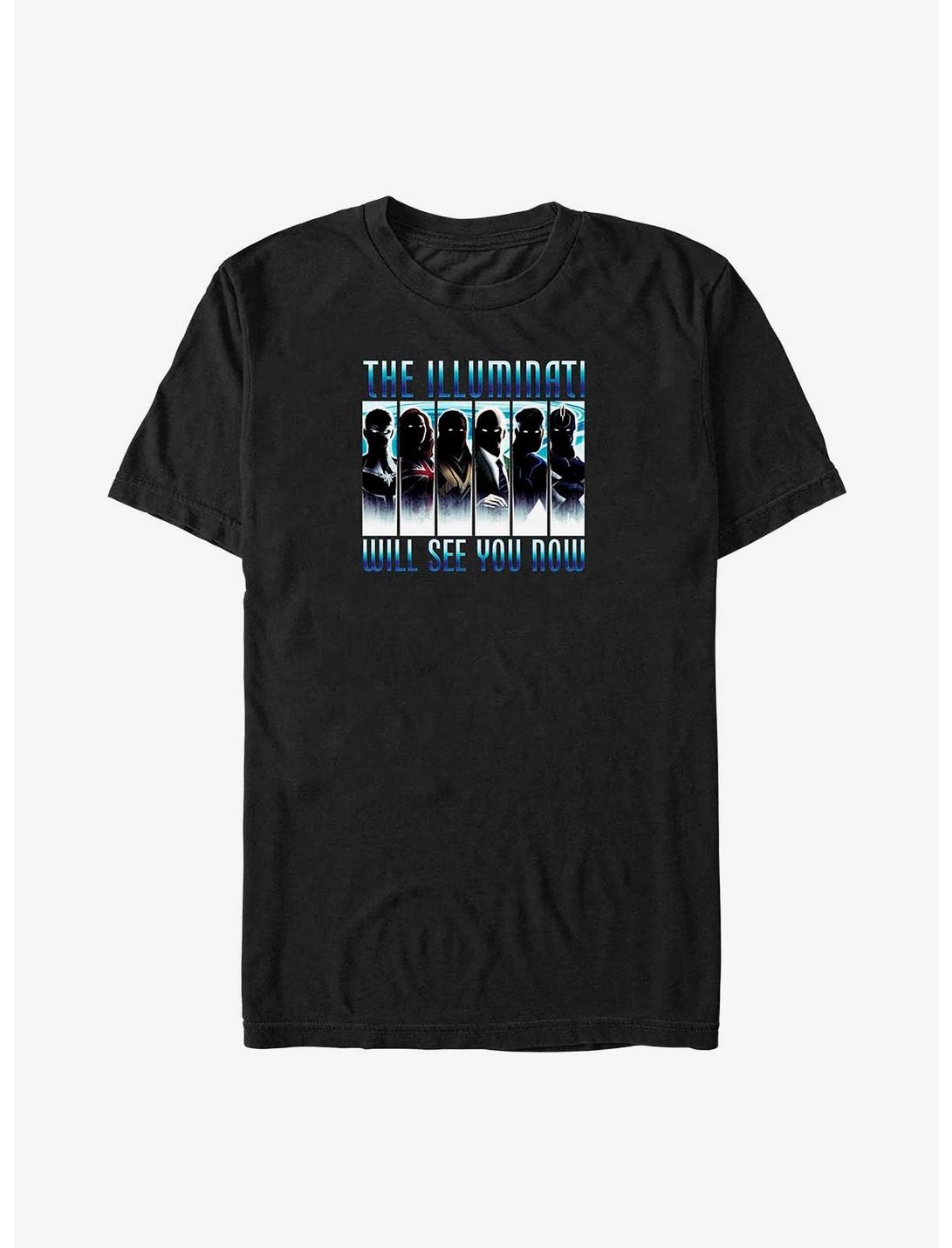 T-shirt grandes tailles Marvel Doctor Strange in the Multiverse of Madness Les Illuminati vous attendent
