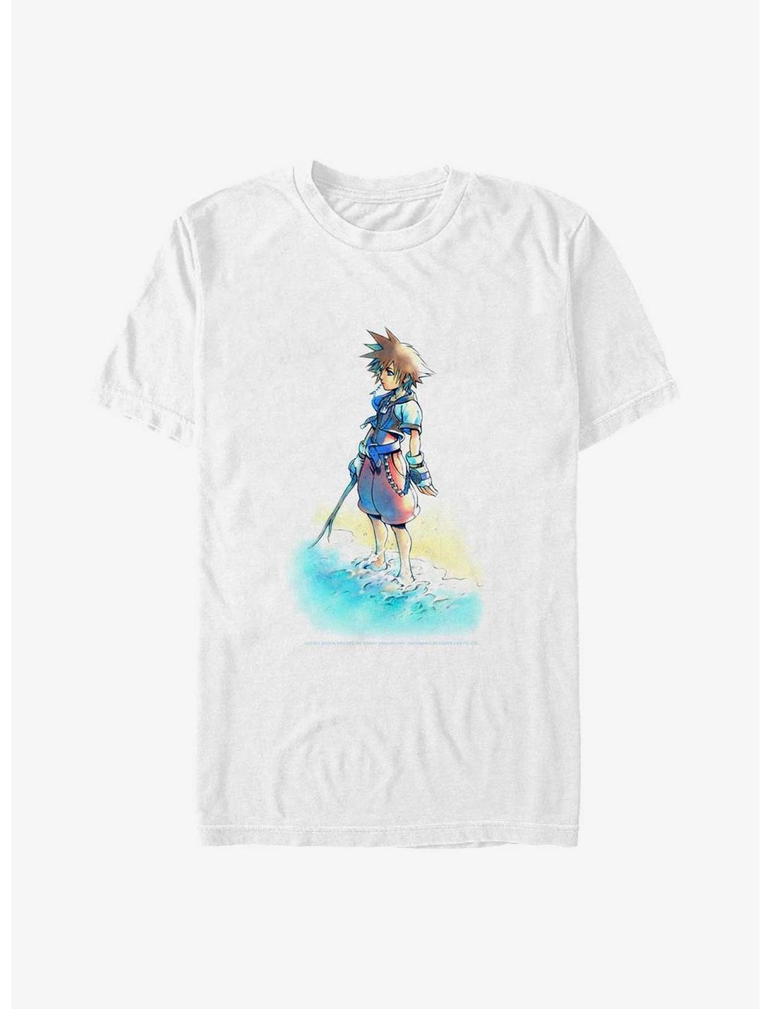 Disney Kingdom Hearts Beach Sora Big & Tall T-Shirt