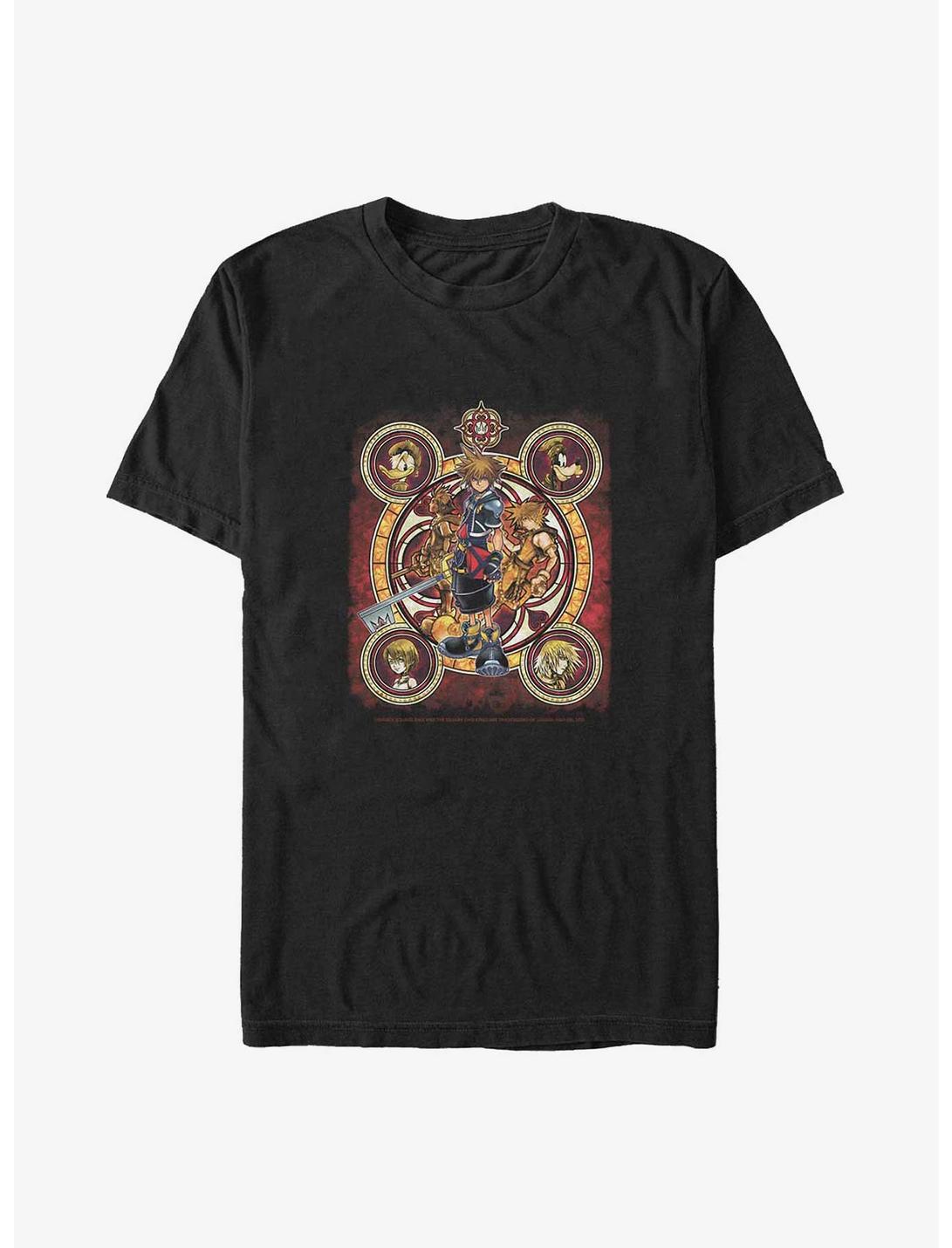 T-shirt grandes tailles Disney Kingdom Hearts Keyblade Keeper's Circle