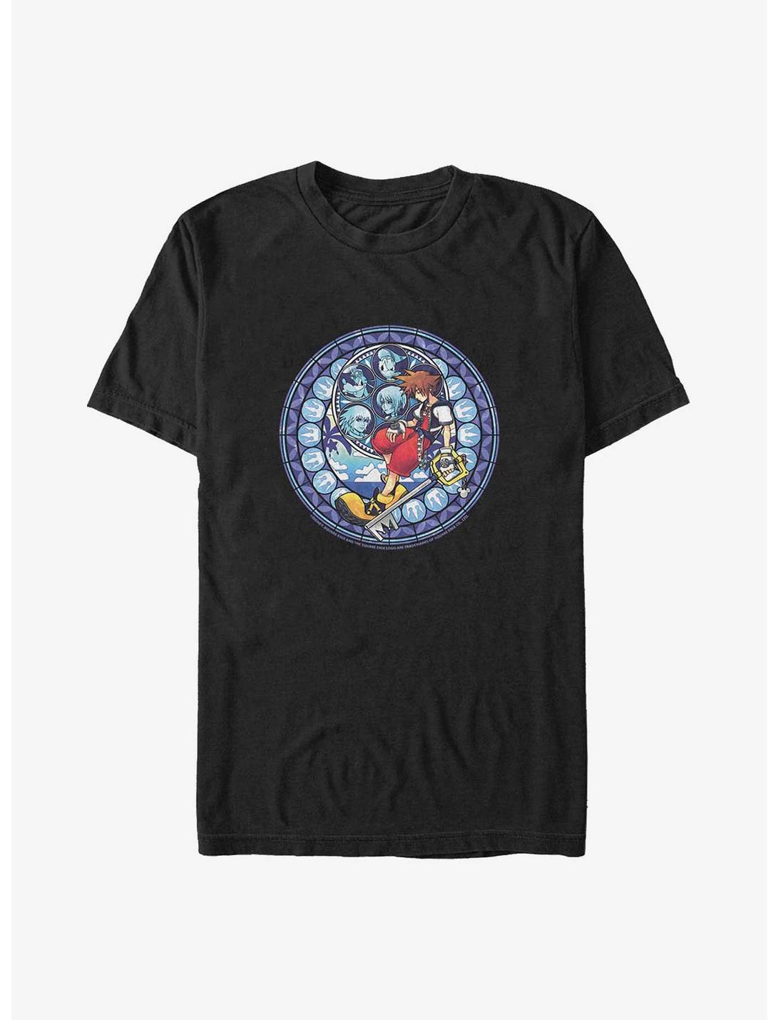 Disney Kingdom Hearts Stained Glass Sora Big & Tall T-Shirt