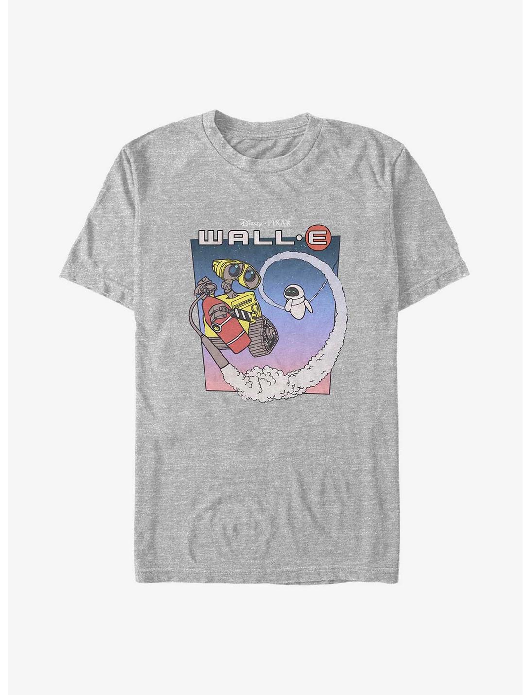 Disney Pixar Wall-E Eve and Wall-E In Space Big & Tall T-Shirt