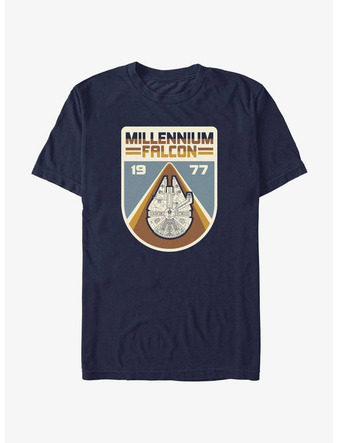 Star Wars Millennium Falcon Badge T-Shirt
