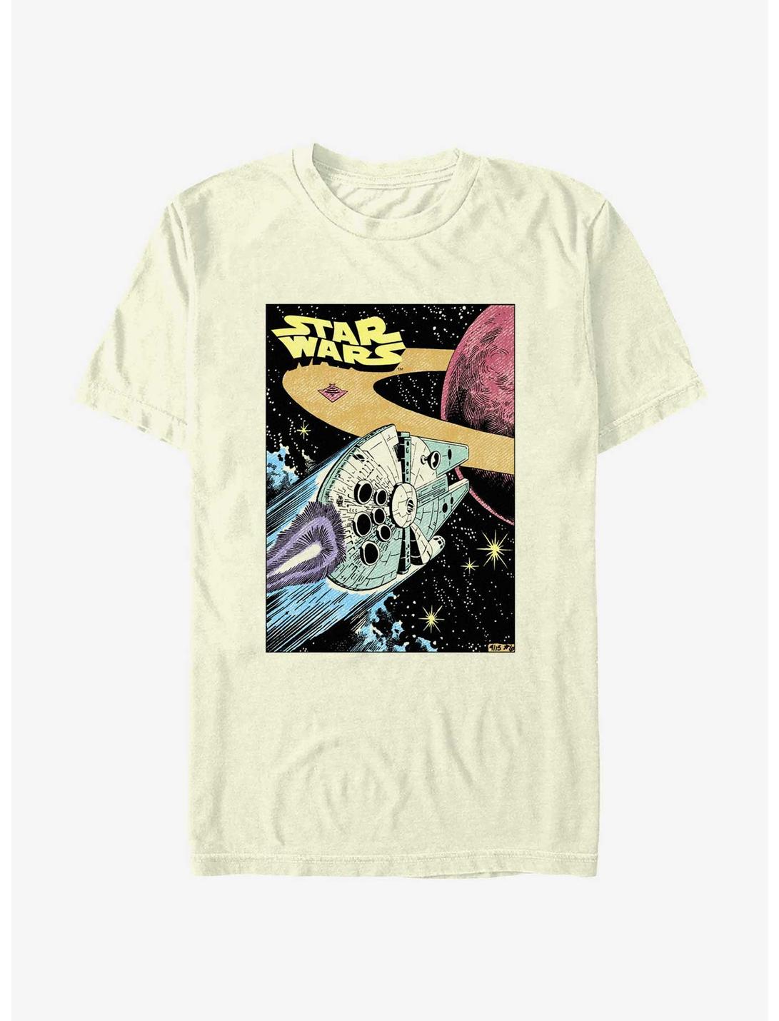 Star Wars Millennium Falcon By Fly T-Shirt