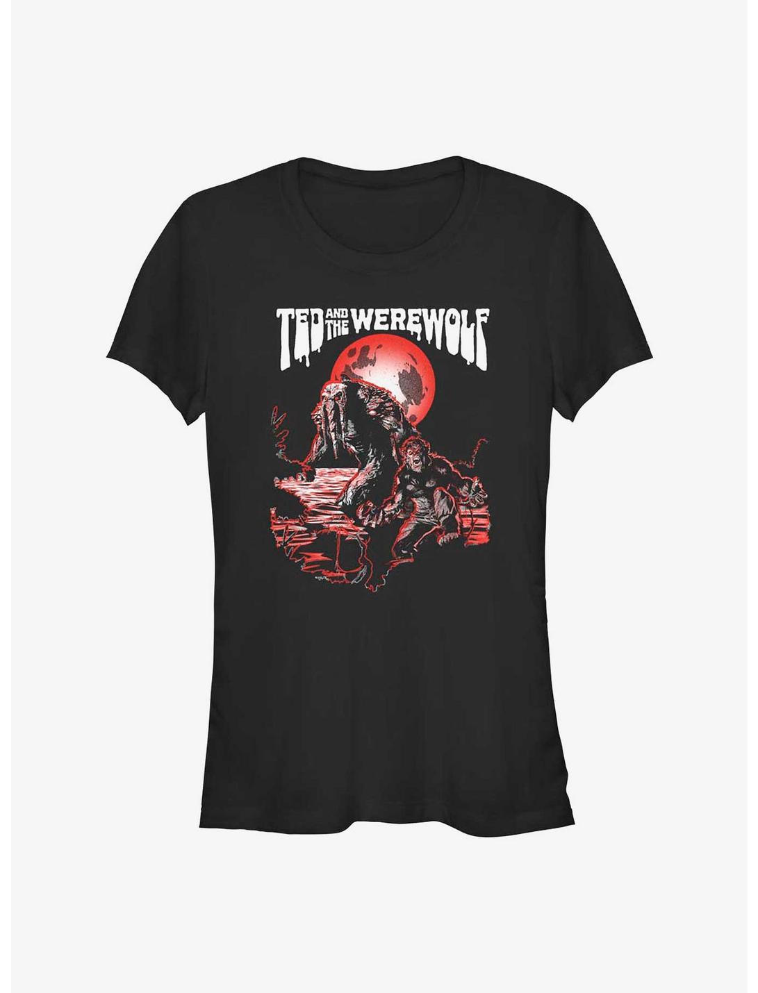 Marvel Studios' Special Presentation: Werewolf By Night Man-Thing and His Dog Girls T-Shirt