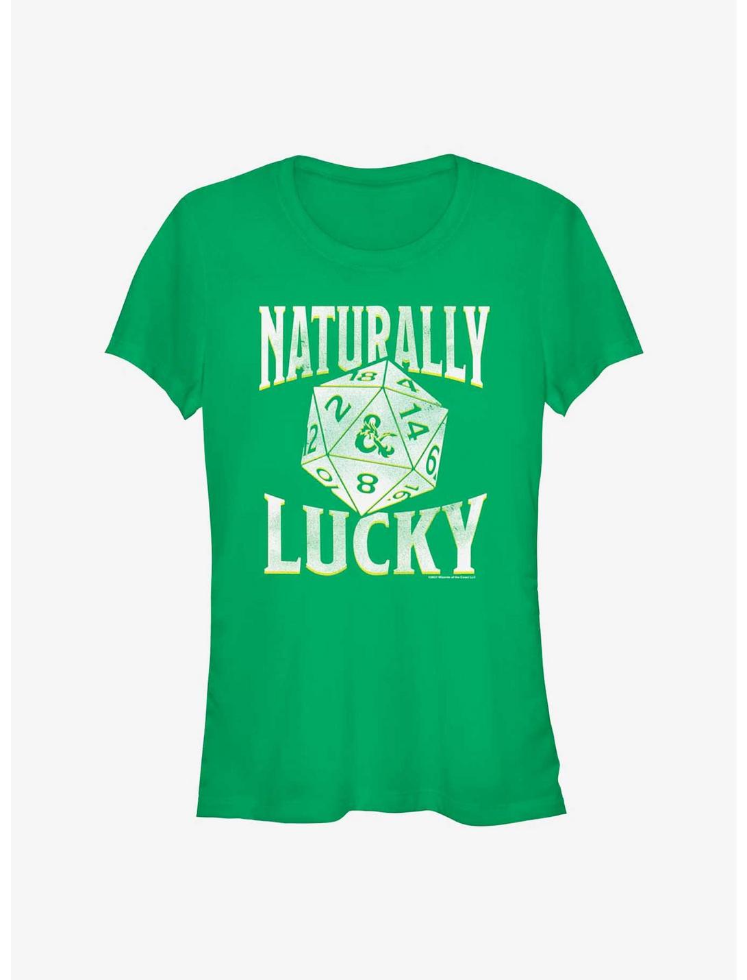 Dungeons & Dragons Naturally Lucky Girls T-Shirt