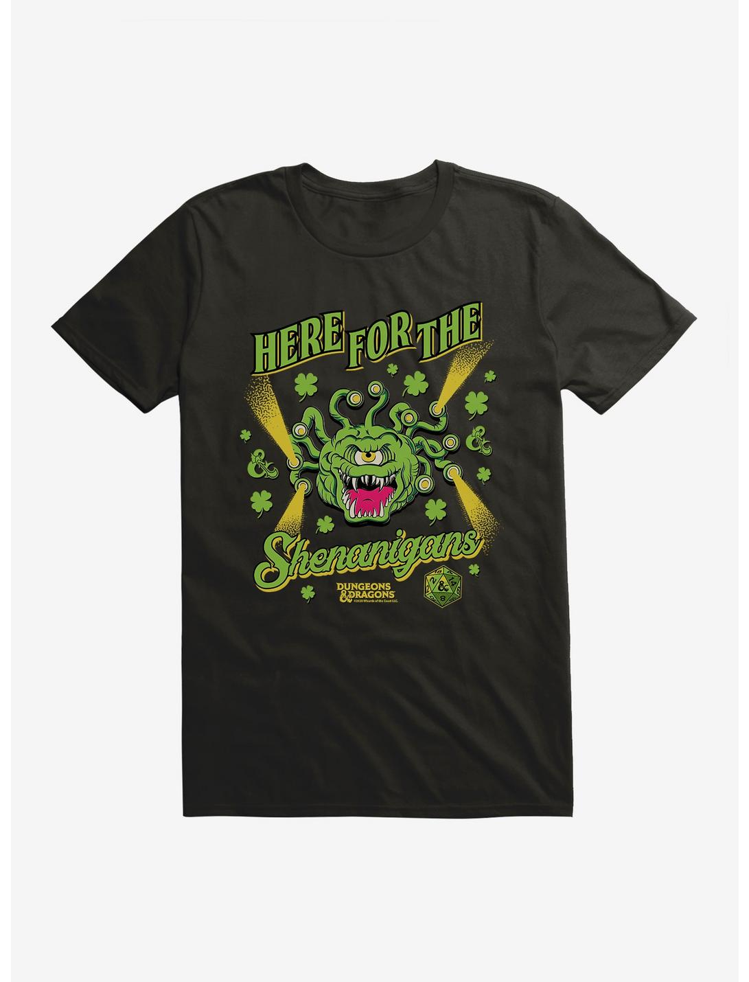 Dungeons & Dragons Here For The Shenanigans Beholder T-Shirt