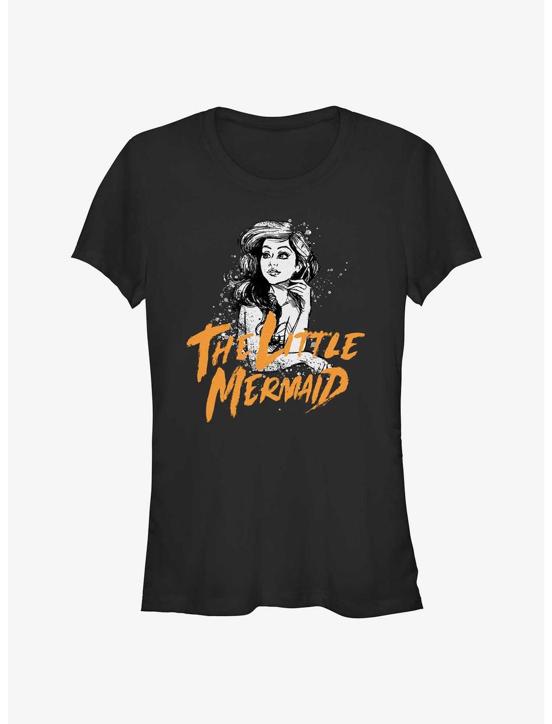 Disney The Little Mermaid Ariel Ponders Girls T-Shirt