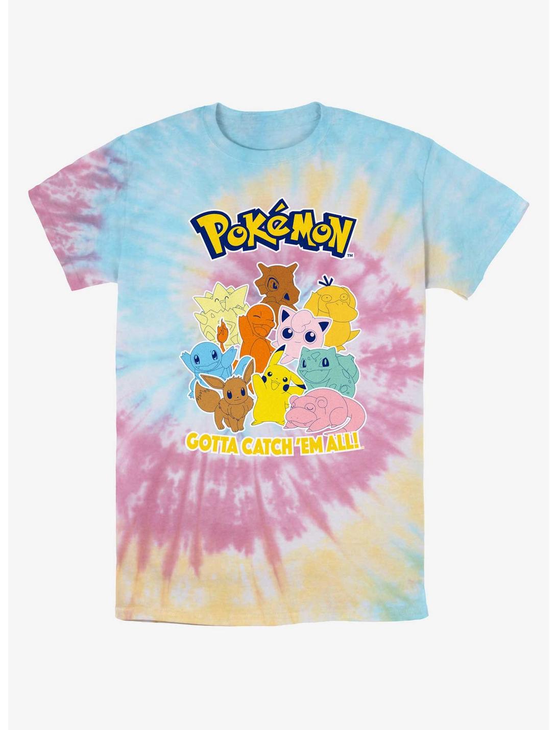 Pokemon Gotta Catch 'Em All Tie-Dye T-Shirt