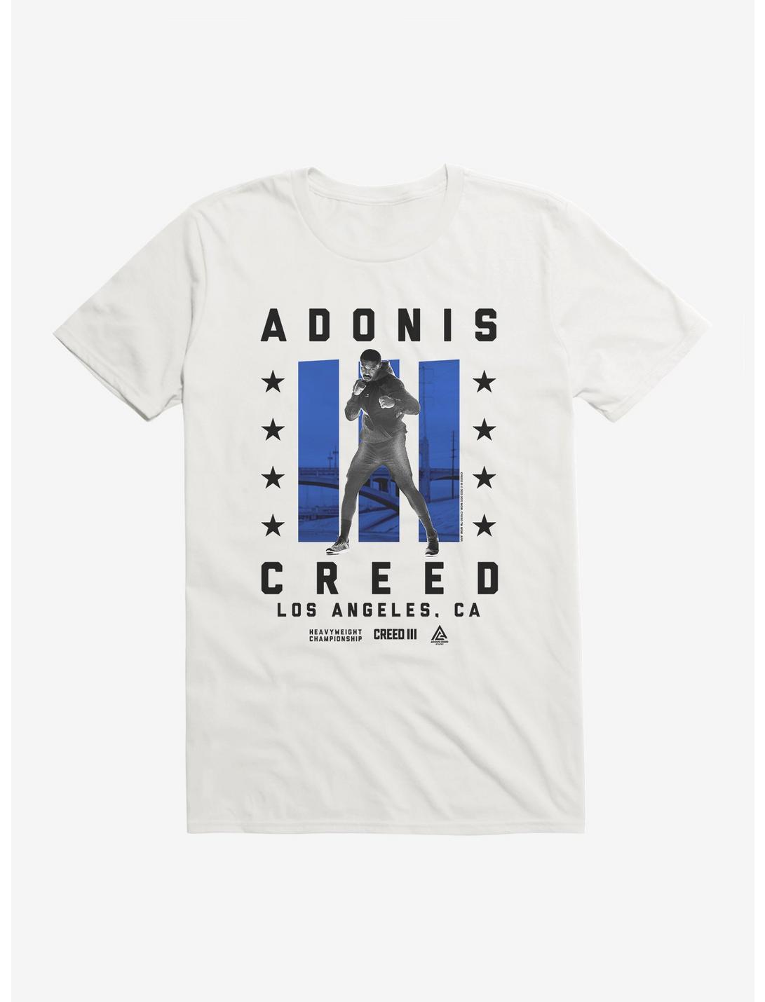 T-shirt Championnat Poids Lourds Creed III Adonis Creed Los Angeles