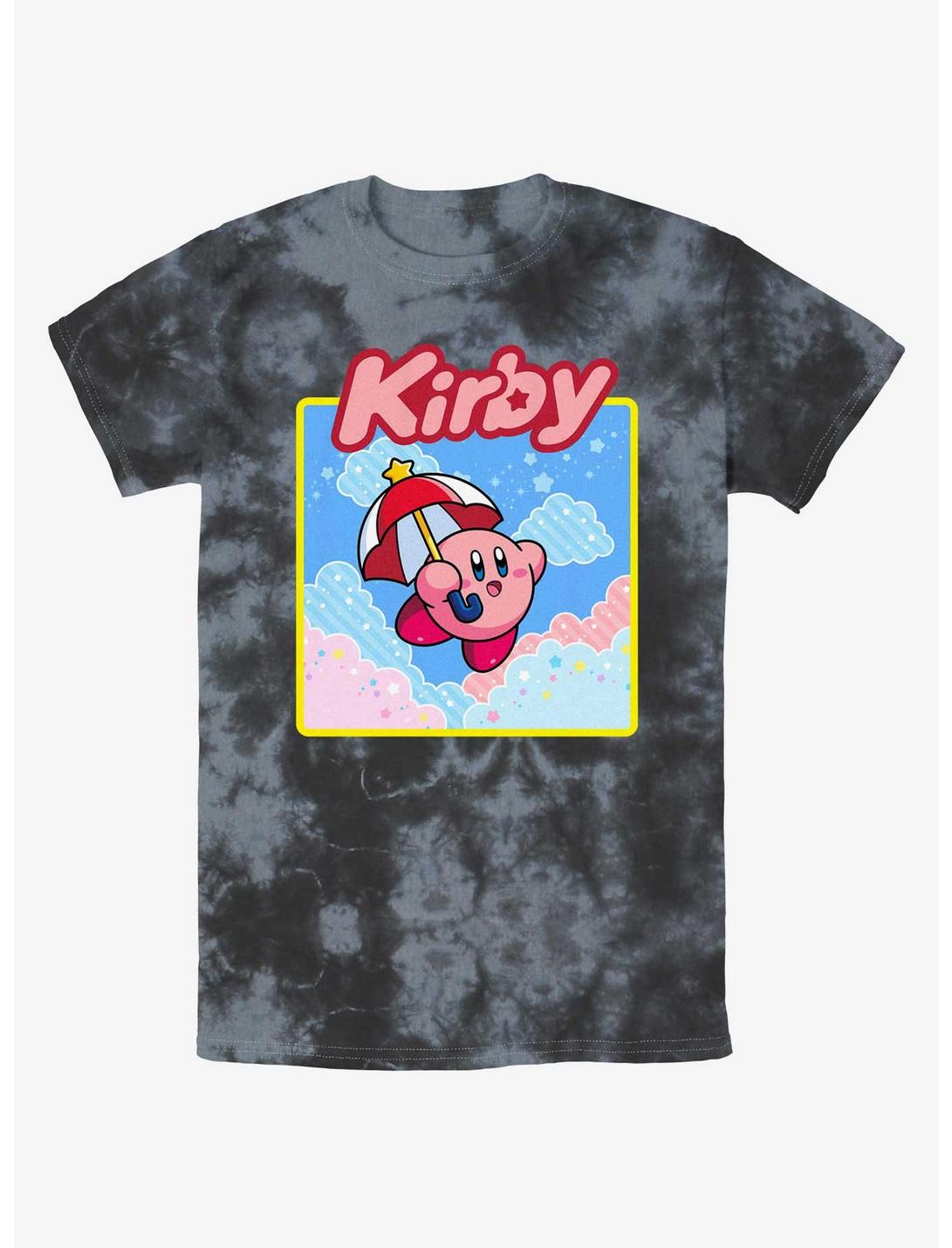 Kirby Starry Parasol Tie-Dye T-Shirt