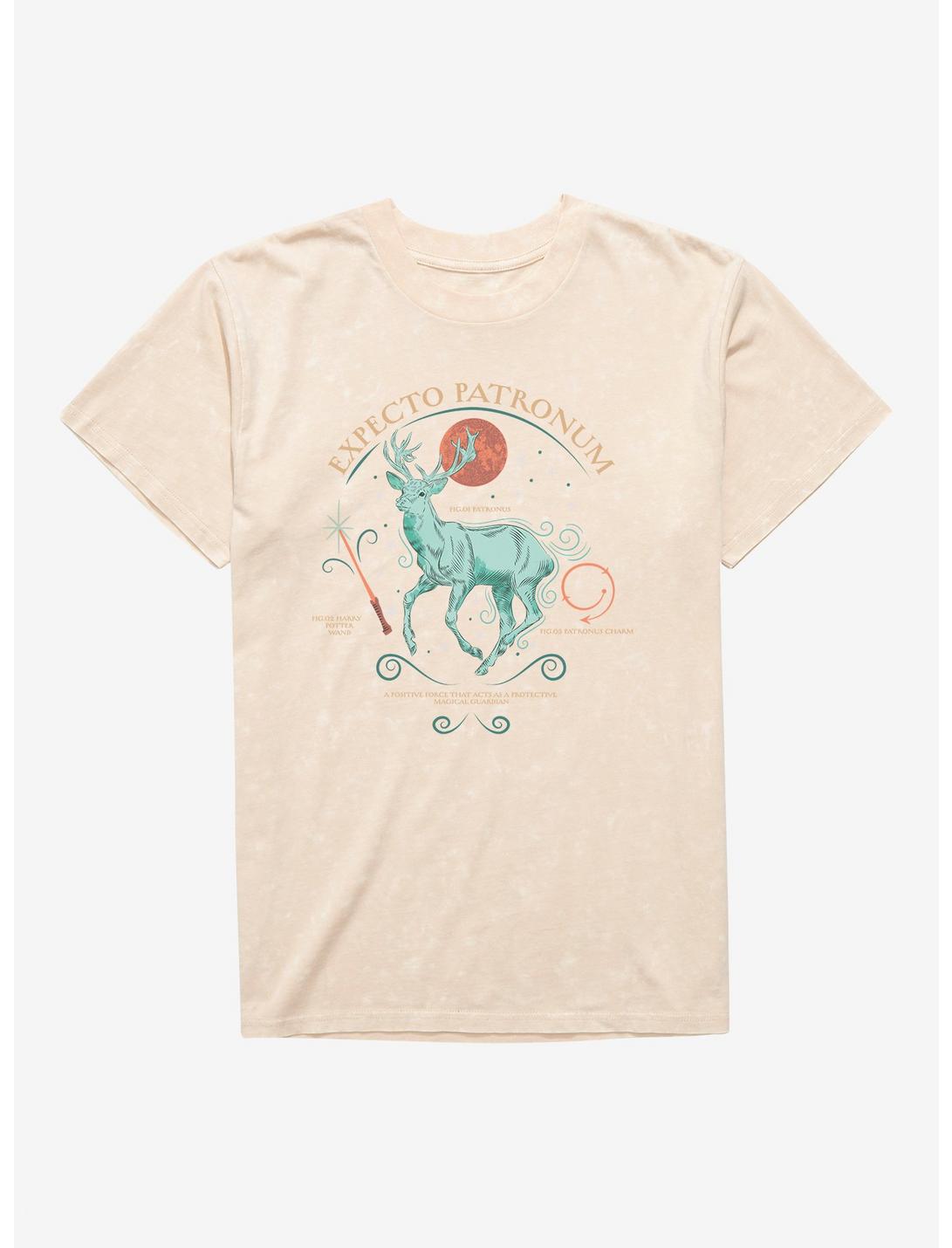 Harry Potter Expecto Patronum Deer Mineral Wash T-Shirt