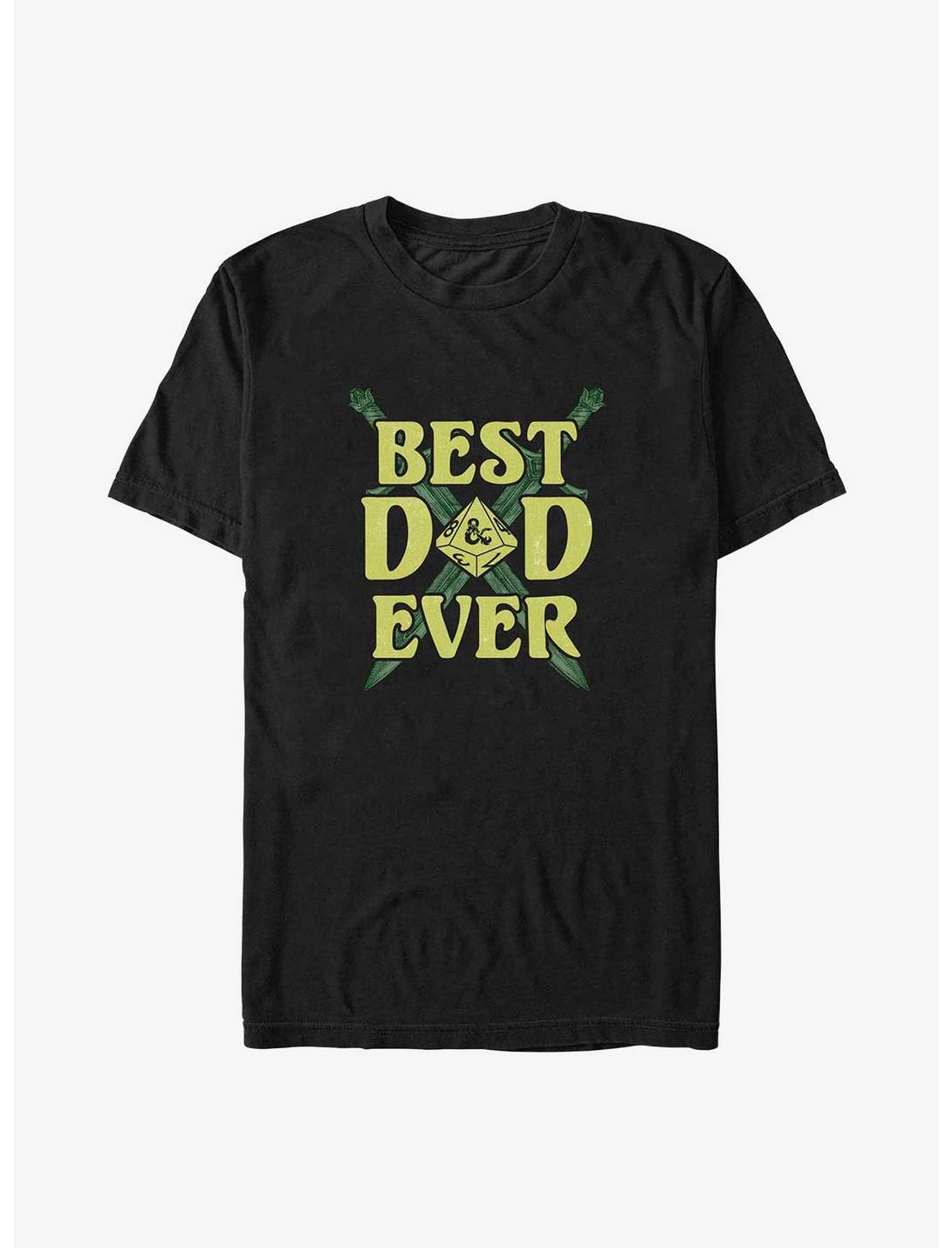 T-shirt Grand et Fort Donjons & Dragons Meilleur Papa du Monde