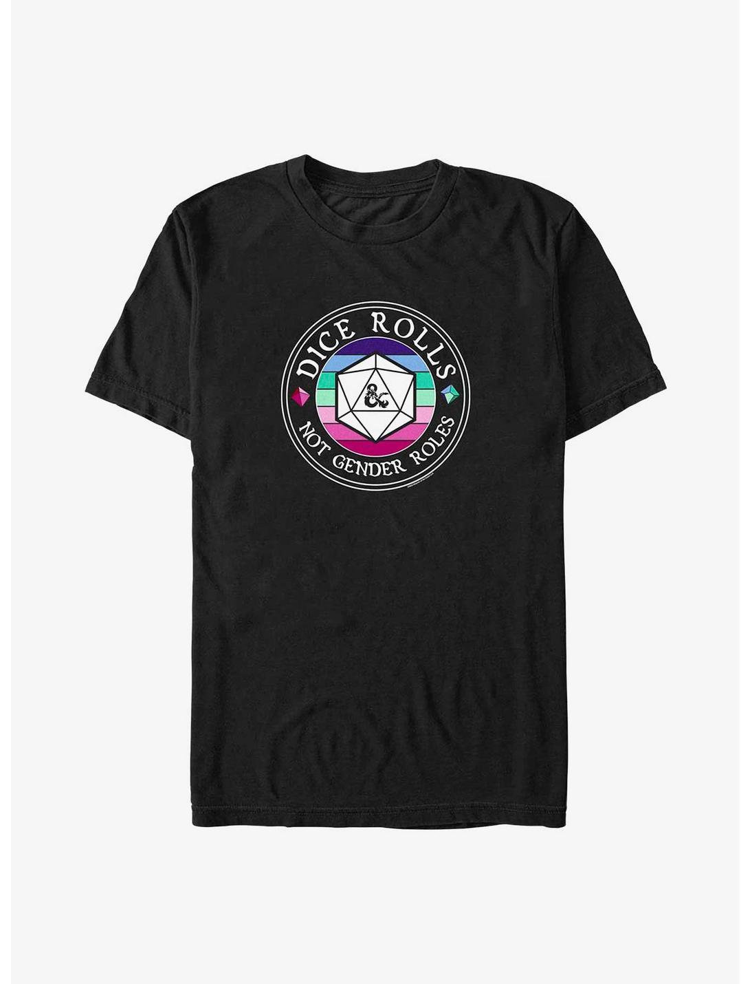 Dungeons & Dragons Dice Roles Big & Tall T-Shirt