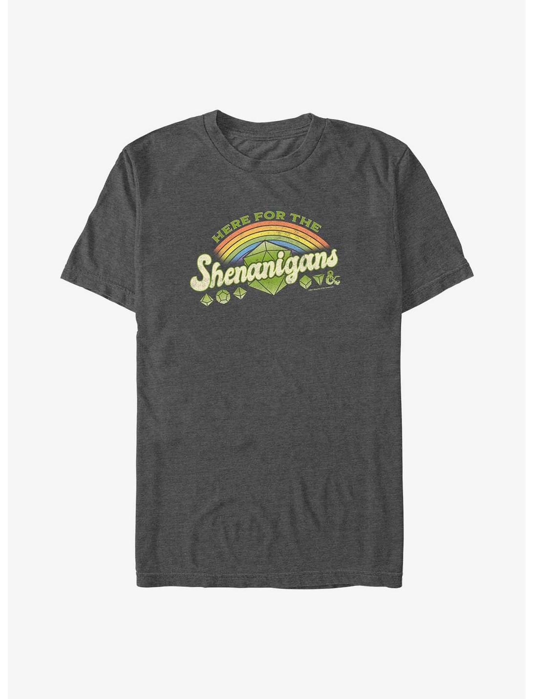 T-shirt grande taille Donjons & Dragons Ici pour les bêtises