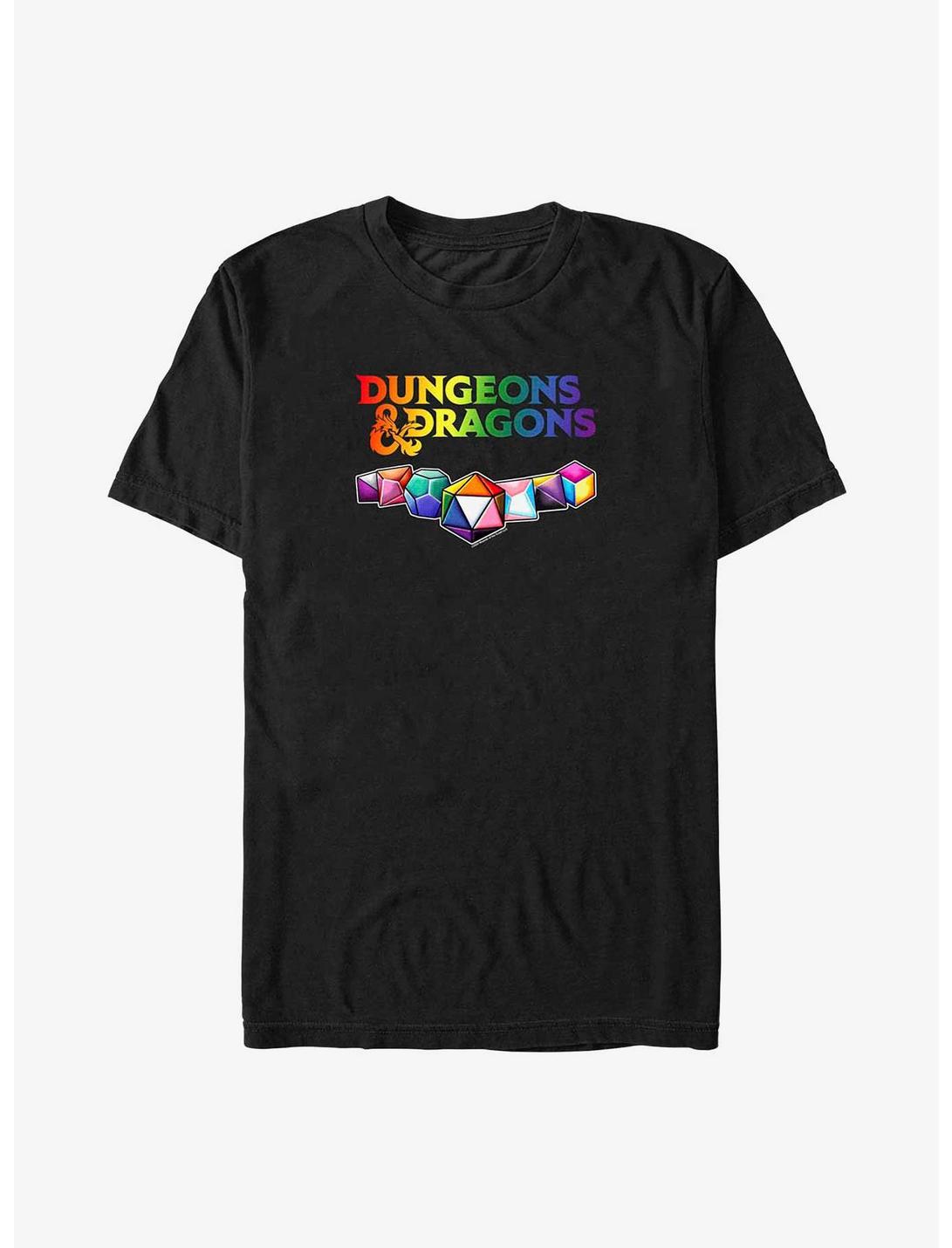 Dungeons & Dragons Pride Dice Big & Tall T-Shirt