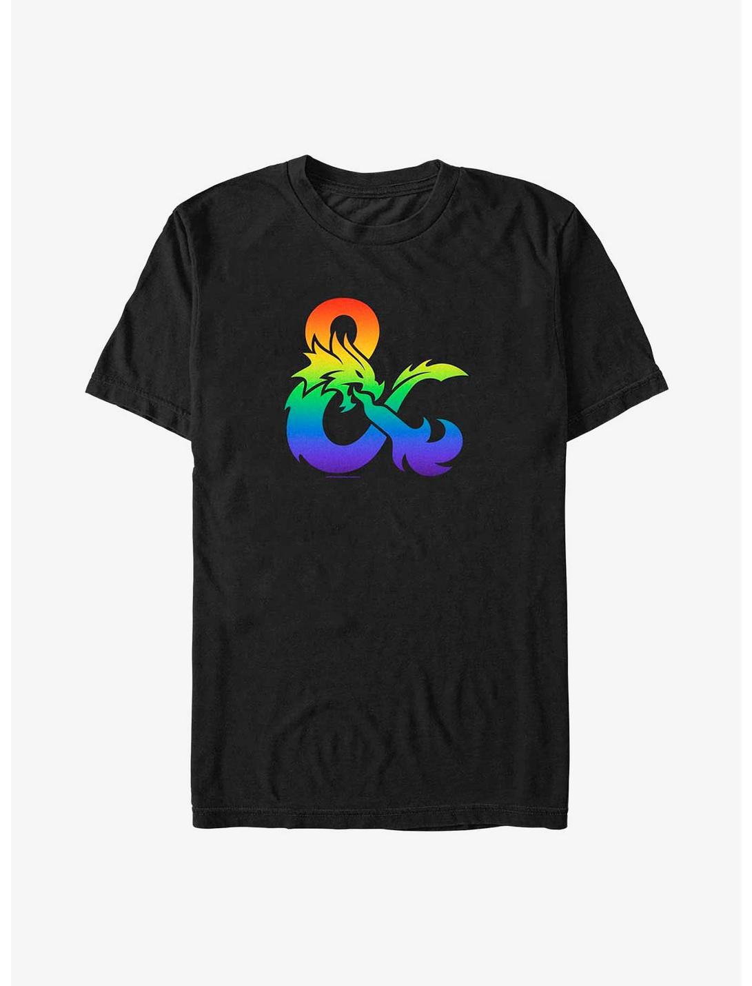 Dungeons & Dragons Pride Gradient Logo Big & Tall T-Shirt