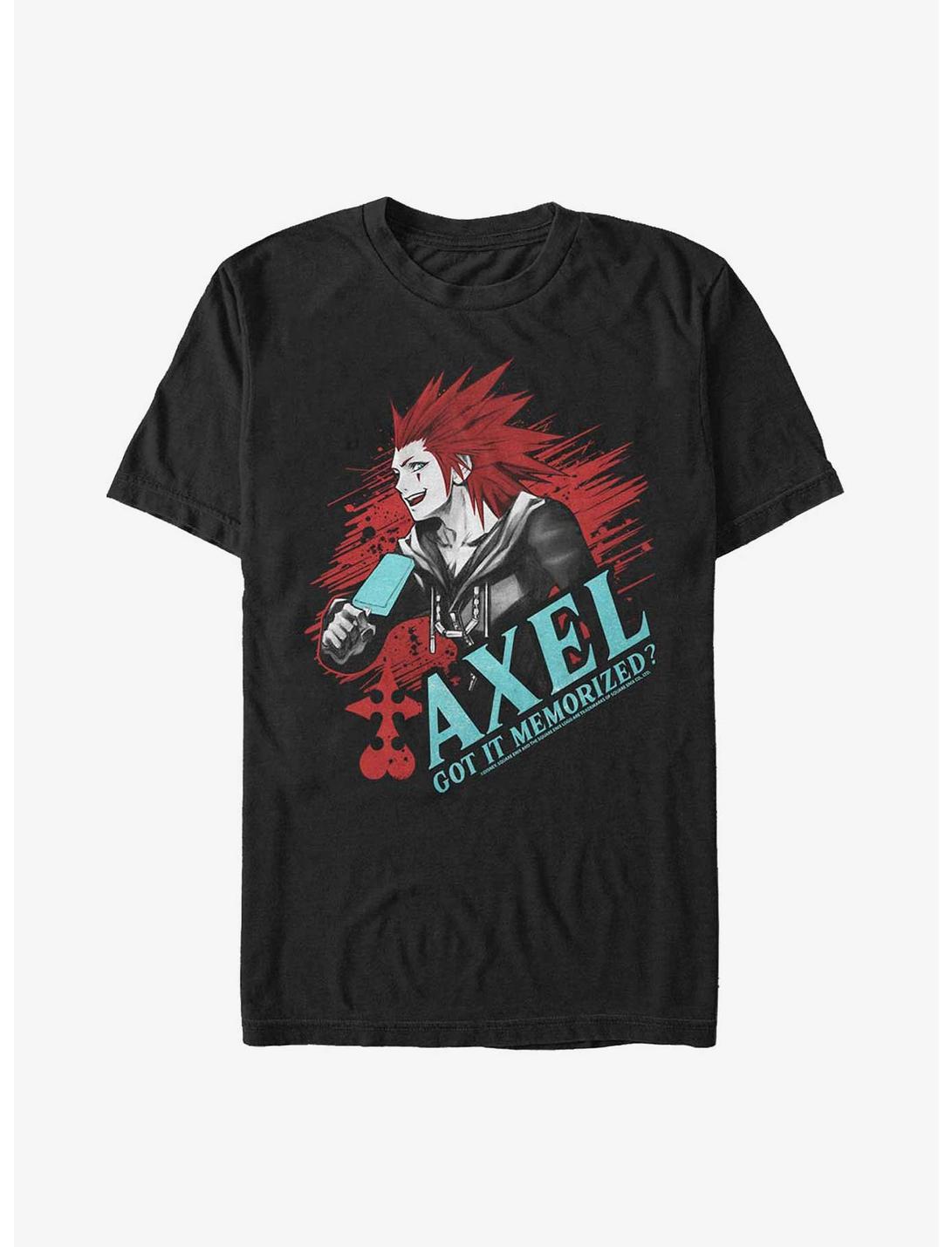 Kingdom Hearts Axel Memorize The Name Heavyweight T-Shirt