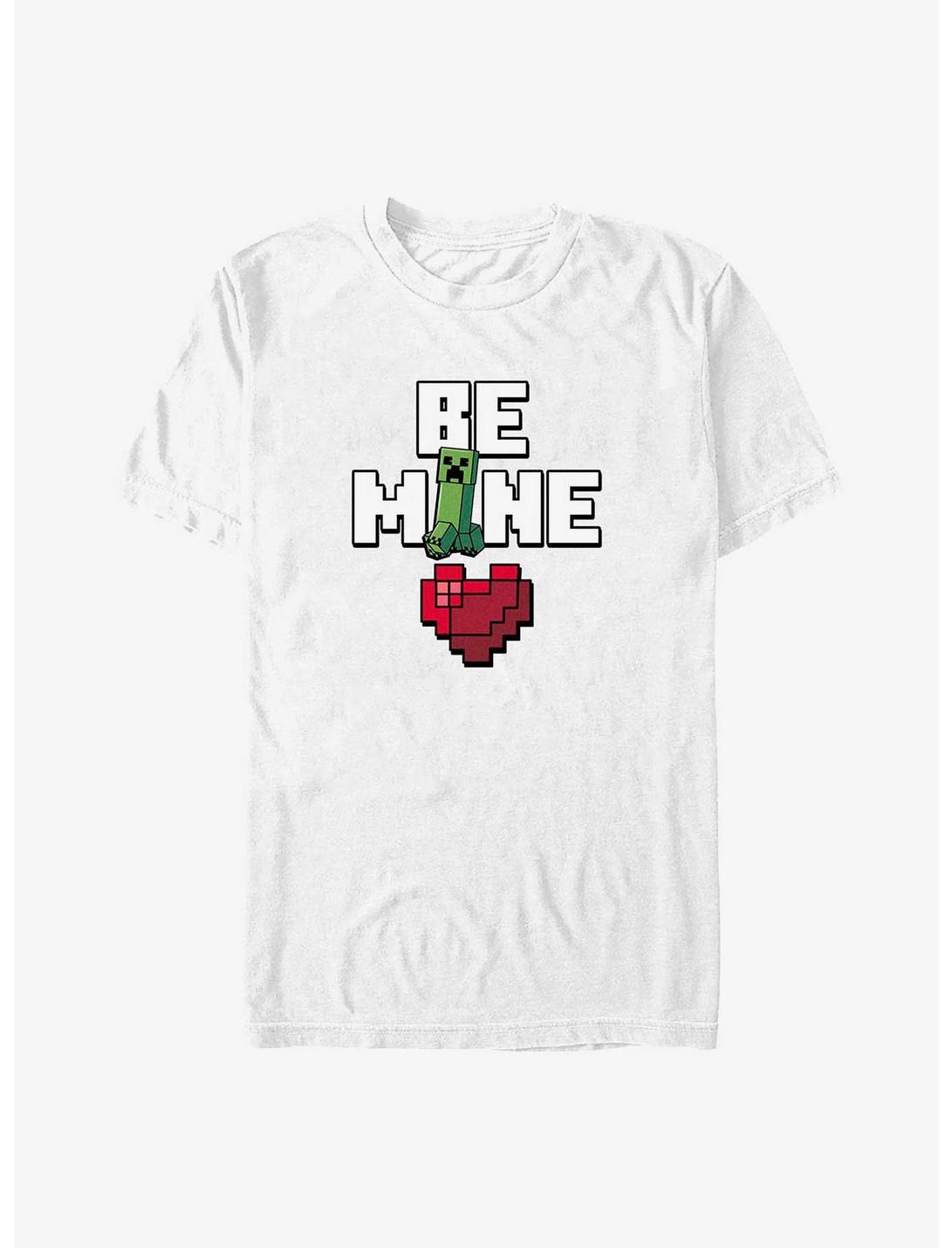 Minecraft Be Mine Heavyweight T-Shirt