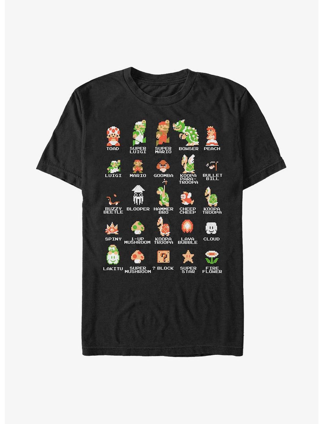 T-shirt épais Nintendo Pixel Cast
