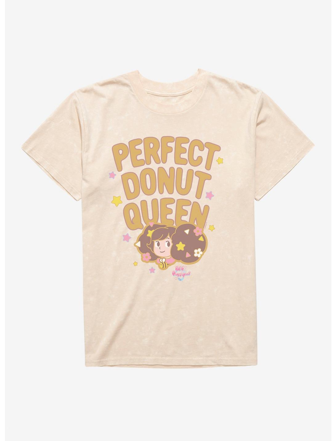 Bee And PuppyCat Perfect Donut Queen Mineral Wash T-Shirt