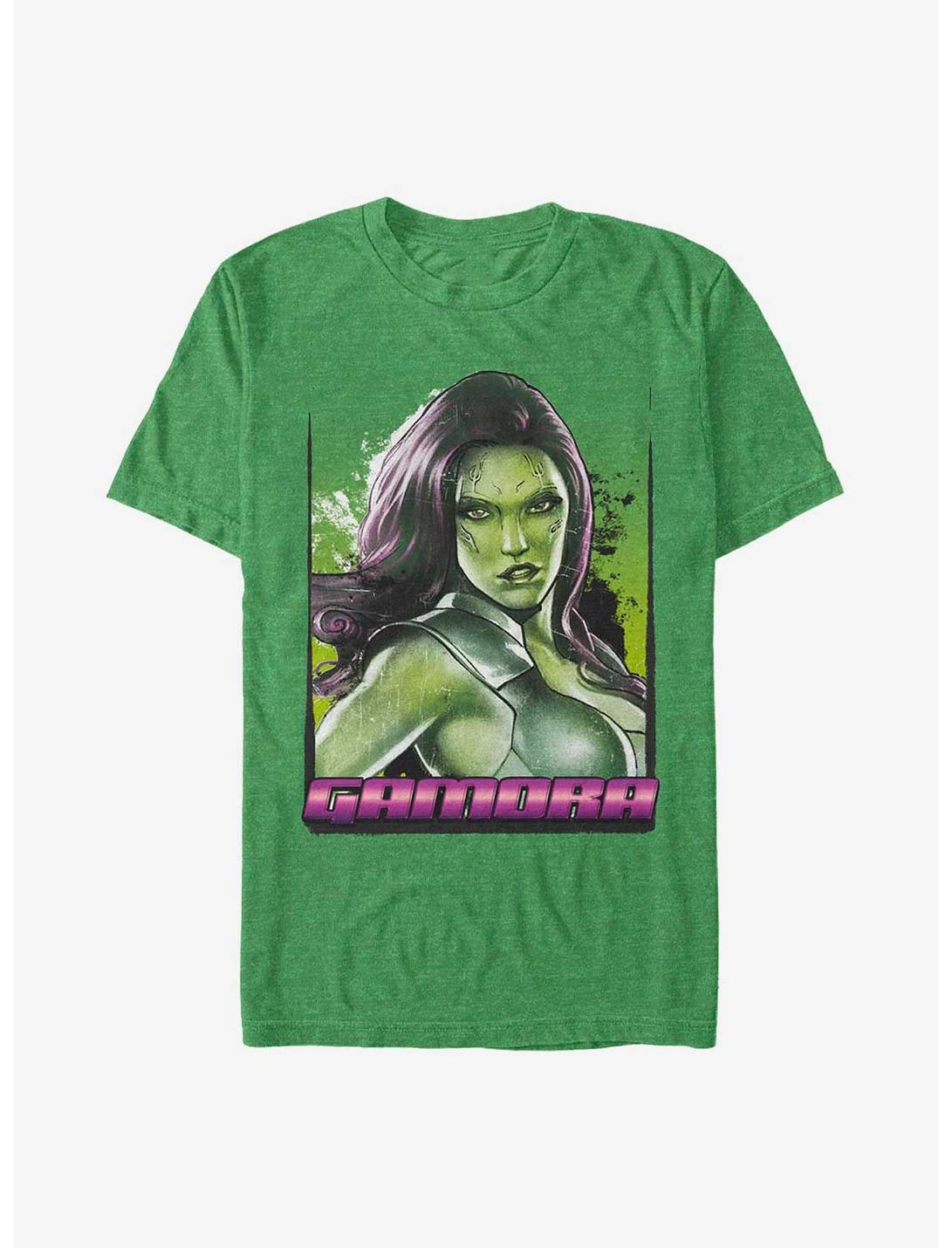 Marvel Guardians of the Galaxy Gamora Poster T-Shirt