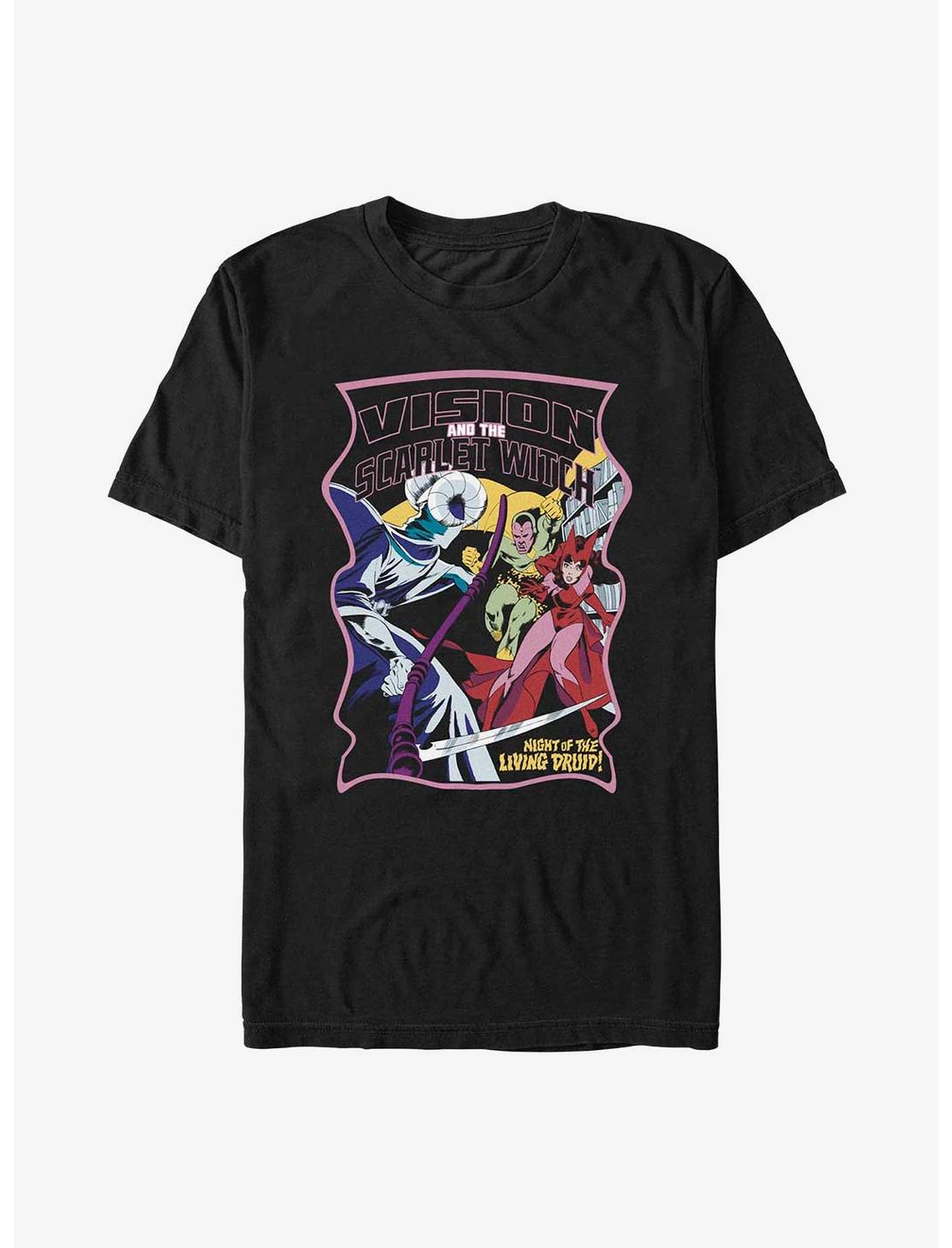 Marvel Scarlet Witch Vision and the Scarlet Witch Poster T-Shirt
