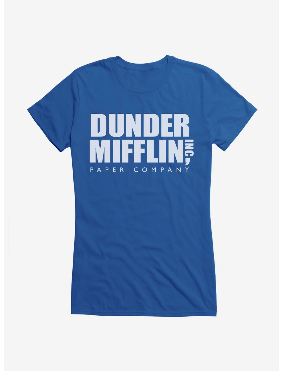 The Office Dunder Mifflin Logo Girls T-Shirt