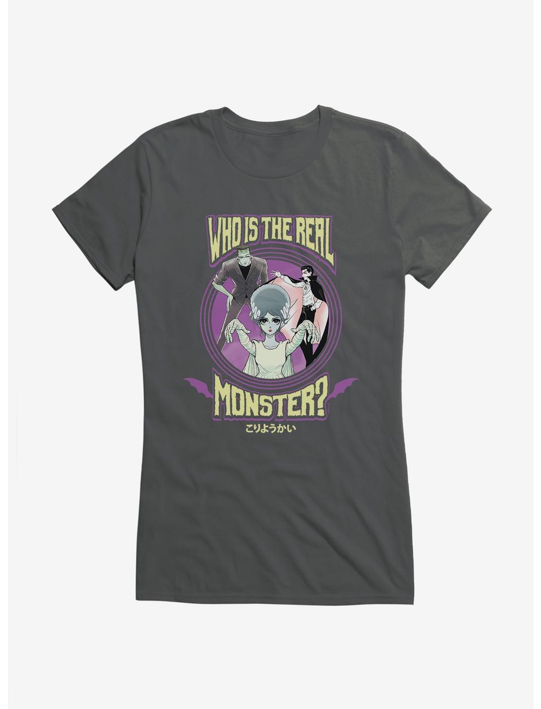 T-shirt Filles Trio de Monstres Universels de l'Anime
