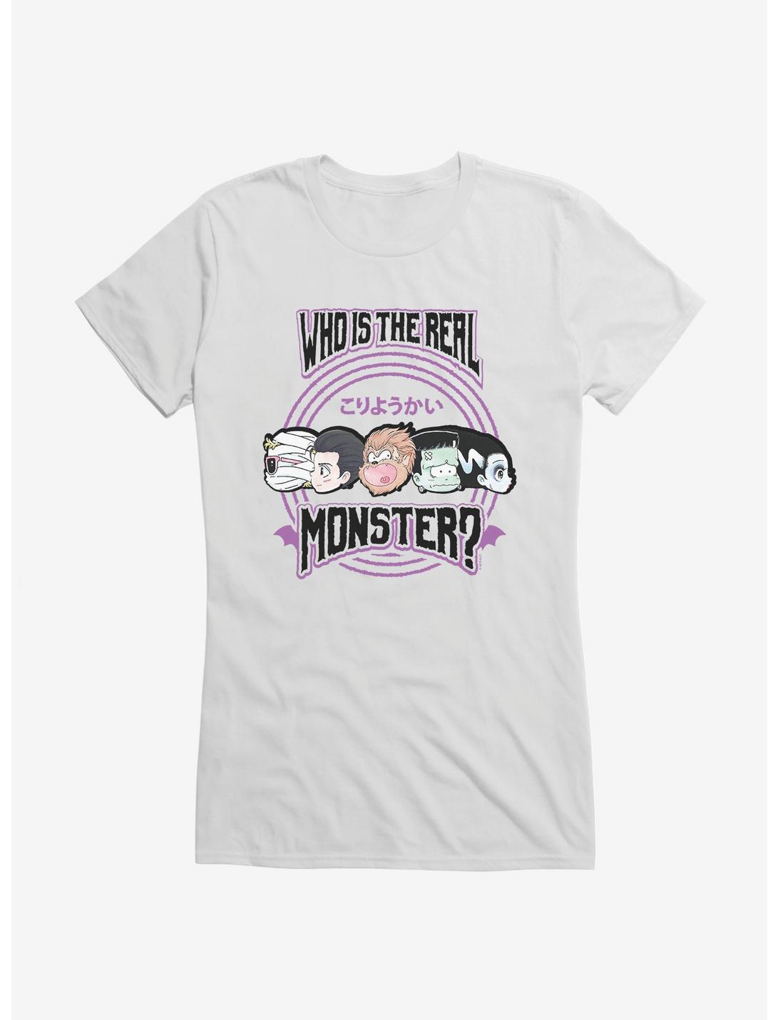 T-shirt Filles Monstre Animes Universel La Vraie Lignée de Monstres
