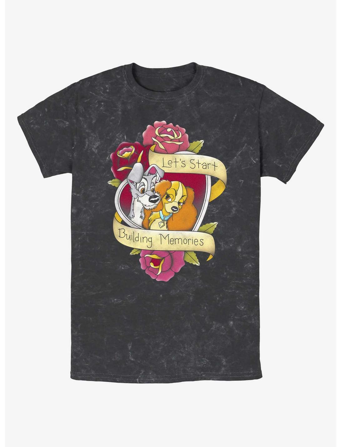 Disney Lady and the Tramp Build Memories Mineral Wash T-Shirt
