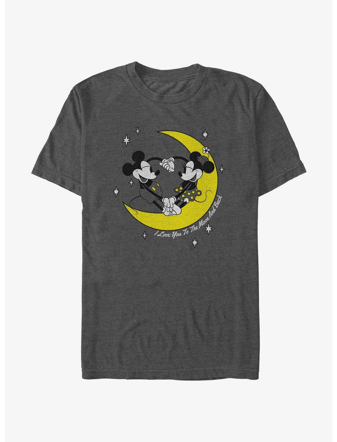 Disney Mickey Mouse & Minnie Mouse I Love You To The Moon And Back T-Shirt