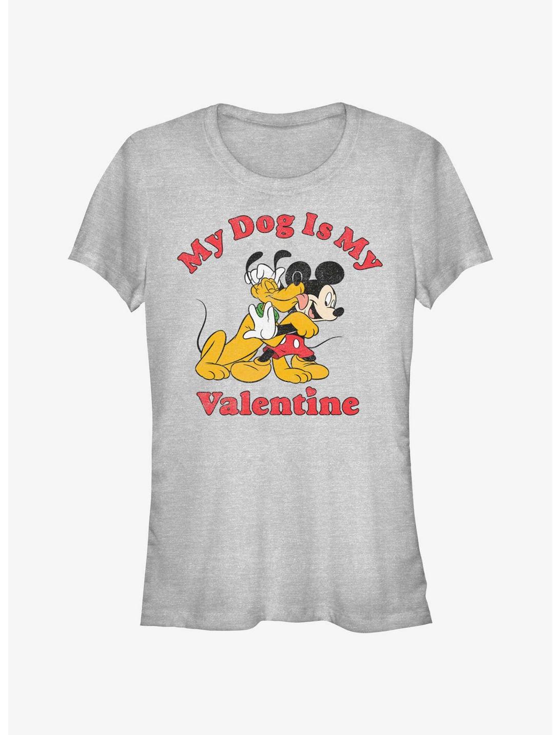 Disney Mickey Mouse & Pluto Love My Dog Girls T-Shirt