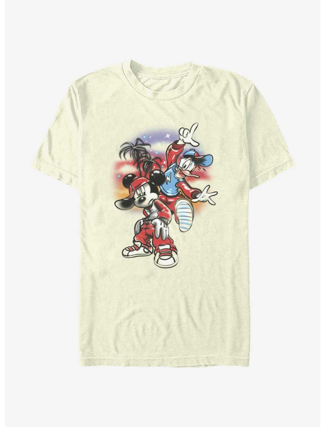 Disney Mickey Mouse Airbrush Mickey & Donald T-Shirt