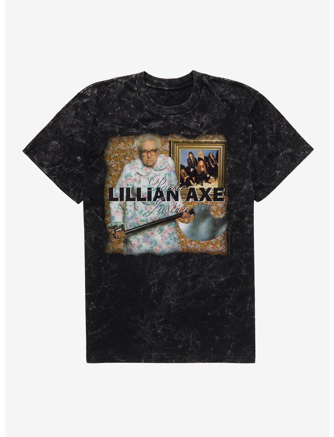 T-shirt Lillian Axe Poetic Justice délavé minéral